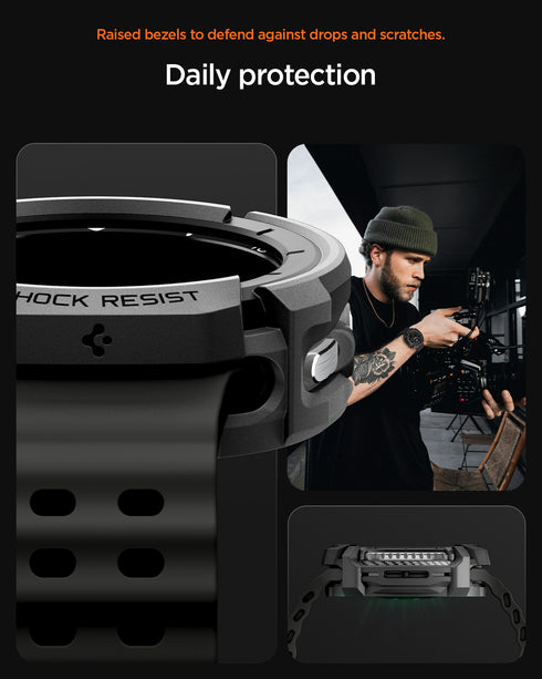 Spigen Galaxy Watch 8 Classic (46mm) Case Rugged Armor